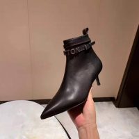 Louis Vuitton LV Women Call Back Ankle Boot in Smooth Calf Leather 5.5 cm Heel-Black (1)