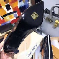 Louis Vuitton LV Women Chérie Pump in Patent Monogram Canvas and Patent Calf Leather (1)