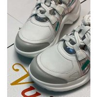Louis Vuitton LV Women LV Archlight Sneaker in Leather and Technical Fabrics-Aqua (1)