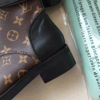 Louis Vuitton LV Women Wonderland Flat Ranger in Patent Monogram Canvas-Brown (1)