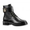 Louis Vuitton LV Women Wonderland Ranger Boot in Plain Calf Leather-Black