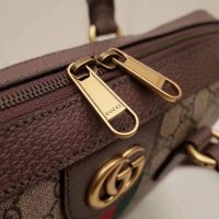 Gucci GG Men Ophidia GG Briefcase in BeigeEbony Soft GG Supreme Canvas (1)