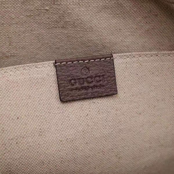 Gucci GG Men Ophidia GG Briefcase in BeigeEbony Soft GG Supreme Canvas (9)