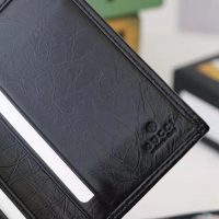 Gucci GG Men Soft Leather Passport Case in Black Soft Leather (1)