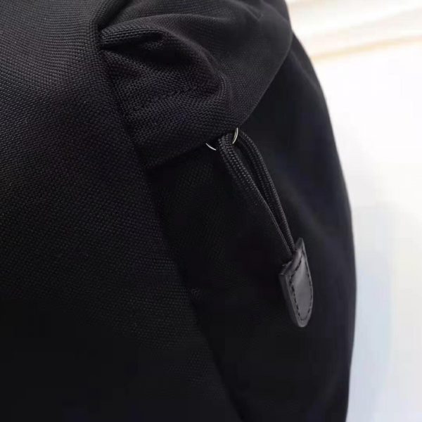Gucci GG Men Technical Canvas Duffle in Black Technical Canvas (5)