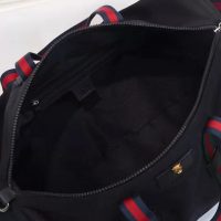 Gucci GG Men Technical Canvas Duffle in Black Technical Canvas (1)