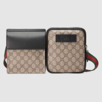 Gucci GG Unisex GG Supreme Belt Bag GG Supreme Canvas