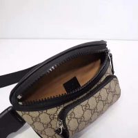 Gucci GG Unisex Gucci Eden Belt Bag in BeigeEbony GG Supreme Canvas (1)