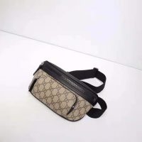 Gucci GG Unisex Gucci Eden Belt Bag in BeigeEbony GG Supreme Canvas (1)