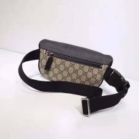 Gucci GG Unisex Gucci Eden Belt Bag in BeigeEbony GG Supreme Canvas (1)