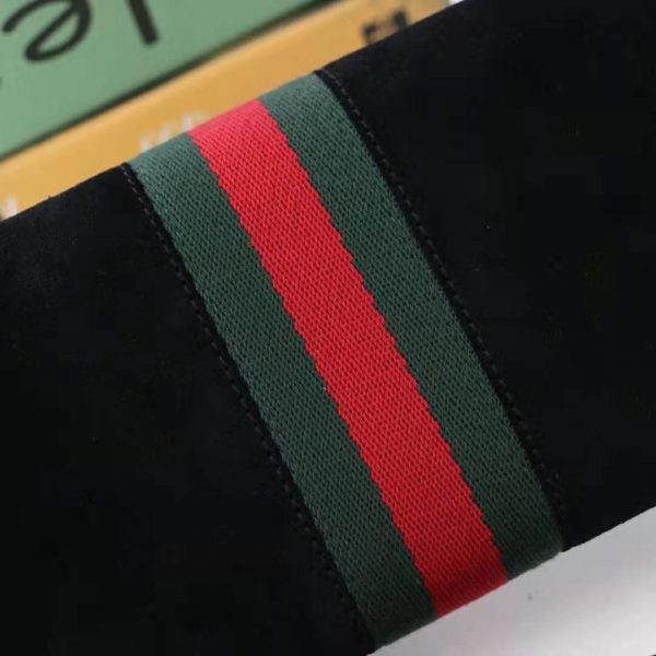 Gucci GG Unisex Ophidia Continental Wallet in Black Suede Leather (5)