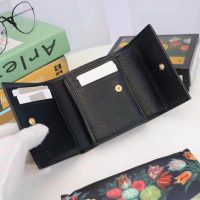 Gucci GG Unisex Ophidia GG French Flap Wallet in Black Leather (1)