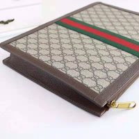 Gucci GG Unisex Ophidia GG Portfolio in BeigeEbony GG Supreme Canvas (1)