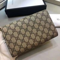 Gucci GG Women Dionysus GG Supreme Chain Wallet-Sandy (1)