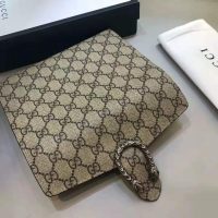 Gucci GG Women Dionysus GG Supreme Chain Wallet-Sandy (1)