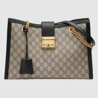 Gucci GG Unisex Padlock GG Medium Shoulder Bag Supreme Canvas