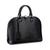 Louis Vuitton LV Women Alma PM Handbag in Epi Leather-Black