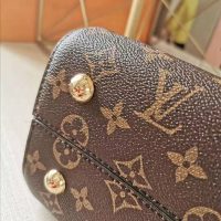 Louis Vuitton LV Women Cluny MM Handbag in Monogram Canvas-Blue (6)