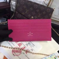 Louis Vuitton LV Women Félicie Pochette in Monogram Canvas-Brown (9)