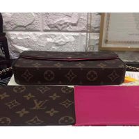 Louis Vuitton LV Women Félicie Pochette in Monogram Canvas-Brown (9)