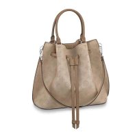 Louis Vuitton LV Women Girolata Bag in Mahina Calfskin Leather-Pink (1)