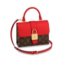 Louis Vuitton LV Women Locky BB Bag in Monogram Coated Canvas and Epi Leather-Pink