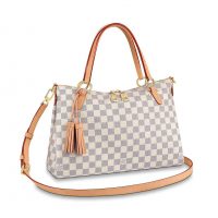 Louis Vuitton LV Women Lymington Zipped Tote in Damier Azur Coated Canvas (1)