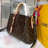 Louis Vuitton LV Women Montaigne MM in Iconic Monogram Canvas-Brown (1)