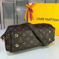 Louis Vuitton LV Women Montaigne MM in Iconic Monogram Canvas-Brown (1)