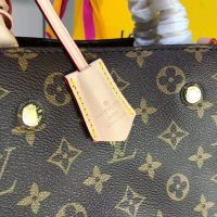 Louis Vuitton LV Women Montaigne MM in Iconic Monogram Canvas-Brown (1)