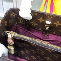 Louis Vuitton LV Women Montaigne MM in Iconic Monogram Canvas-Brown (1)