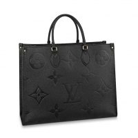 Louis Vuitton LV Women Onthego GM Tote in Monogram Empreinte Giant-Beige (1)