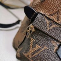 Louis Vuitton LV Women Palm Springs Mini in Monogram Reverse Coated Canvas-Brown (7)