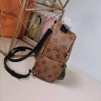 Louis Vuitton LV Women Palm Springs Mini in Monogram Reverse Coated Canvas-Brown (7)