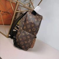 Louis Vuitton LV Women Palm Springs PM Backpack in Monogram Reverse Coated Canvas-Brown (1)