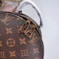 Louis Vuitton LV Women Palm Springs PM Backpack in Monogram Reverse Coated Canvas-Brown (1)