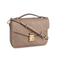 Louis Vuitton LV Women Pochette Métis Handbag in Monogram Empreinte Leather-Pink