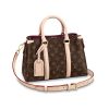 Louis Vuitton LV Women Soufflot BB Bag in Monogram Coated Canvas-Brown