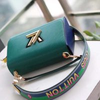 Louis Vuitton LV Women Twist MM in Epi Grained Cowhide Leather-Green (7)