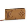 Louis Vuitton LV Women Zippy Wallet in Giant Monogram Reverse Canvas