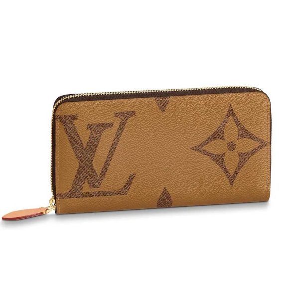 Louis Vuitton LV Women Zippy Wallet in Giant Monogram Reverse Canvas (1)