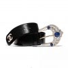 Chanel Women Calfskin & Gold-Tone Metal Belt-Blue