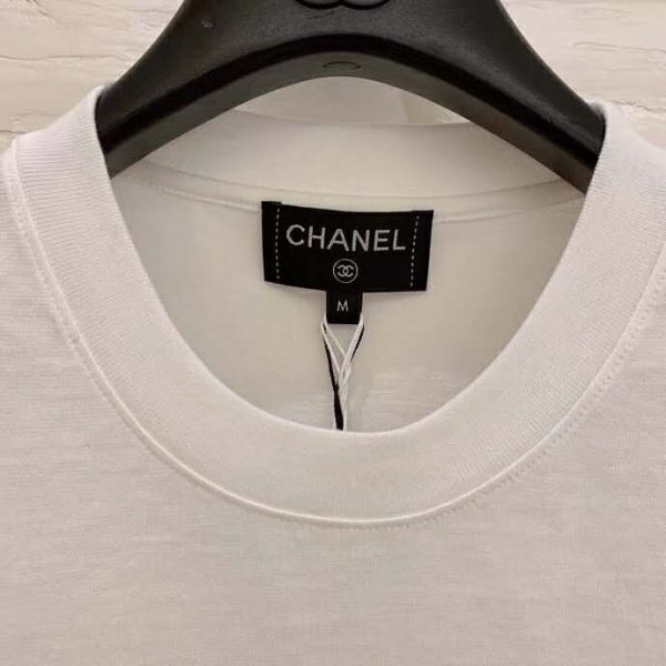 Chanel Women Sweatshirt in Cotton Black White Navy Blue & Silver (6)