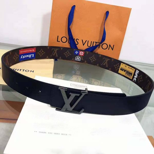 Louis Vuitton LV Initiales 40mm Belt in Monogram Canvas-Brown (10)