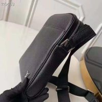Louis Vuitton LV Men Alex Messenger Bag in Taiga Cowhide Leather-Navy (1)