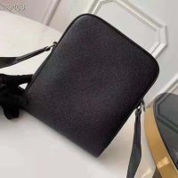 Louis Vuitton LV Men Alex Messenger Bag in Taiga Cowhide Leather-Navy (1)