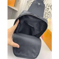Louis Vuitton LV Men Avenue Sling Bag in Damier Graphite Coated Canvas-Grey (1)