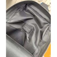 Louis Vuitton LV Men Avenue Sling Bag in Damier Graphite Coated Canvas-Grey (1)