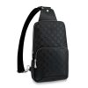 Louis Vuitton LV Men Avenue Sling Bag in Damier Infini Leather-Black