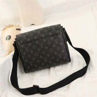 Louis Vuitton LV Men District PM Bag in Monogramme Eclipse Canvas-Grey (5)